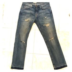 Current Elliot cropped vintage jean
